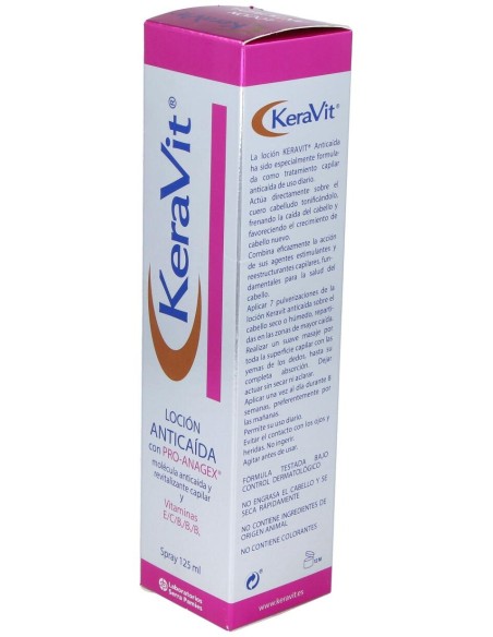Keravit Locion Anticaida Spray 125 Ml