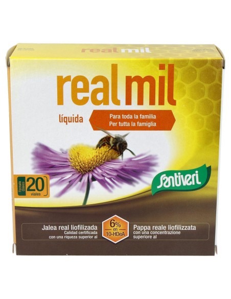 Santiveri Real Mil Jalea Real 20 Viales