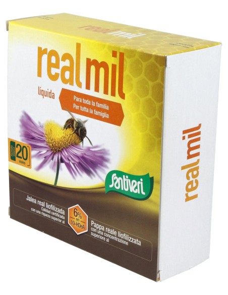 Santiveri Real Mil Jalea Real 20 Viales