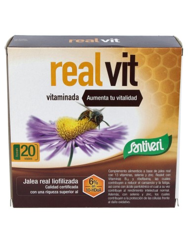 Santiveri Realvit Vitaminada 20 Viales