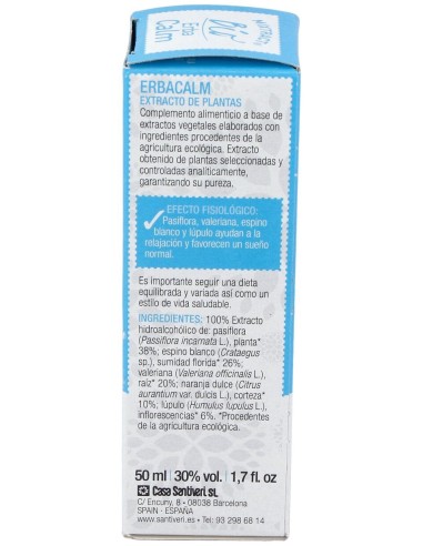 Santiveri Erba Calm Mixtract 2 Bio 50