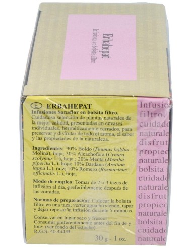 Sanaflor Erbahepat Infusion 20Ud.
