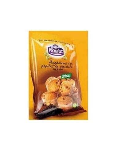 Noglut Madalenas Con Pepitas De Chocolate 170Gr.