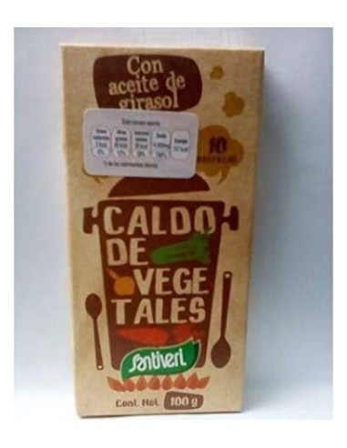 Santiveri Caldo Vegetal 12 Pastillas