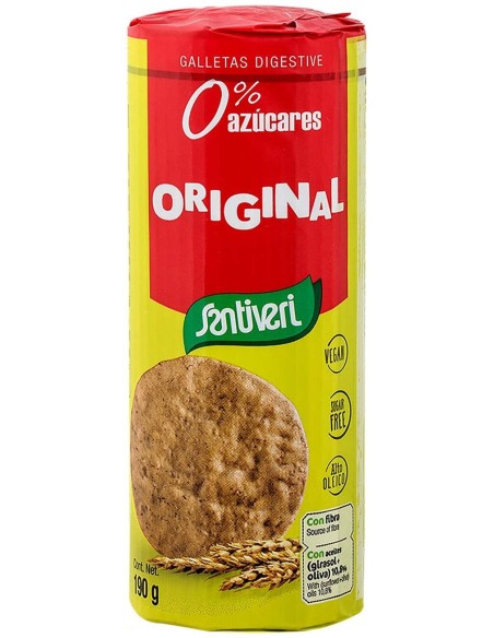 Galletas Digestive 0% Azucar 190Gr.
