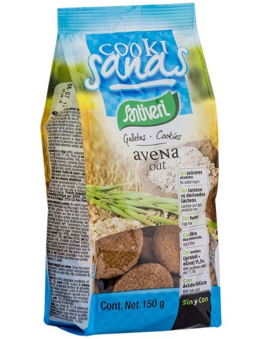 Santiveri Galletas Cookisanas Avena 150G