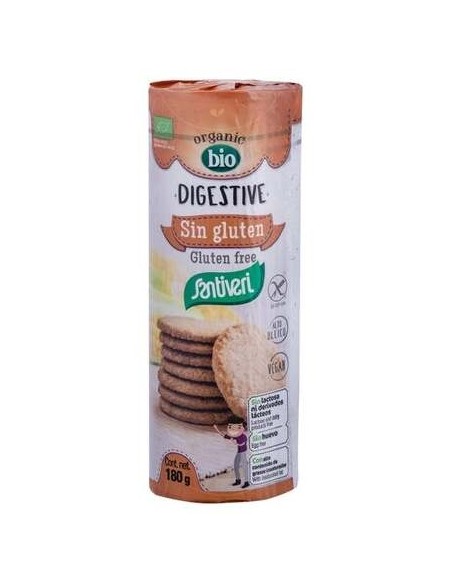Santiveri Galletas Digestive Sin Gluten Bio 180G