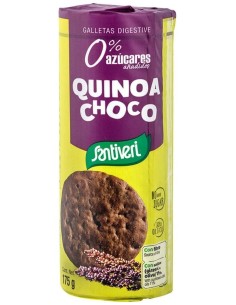 Galletas Digestive Quinoa Choco 0% Azucares 175Gr