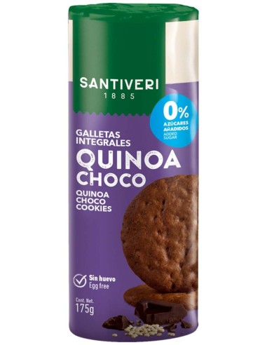 Galletas Digestive Quinoa Choco 0% Azucares 175Gr