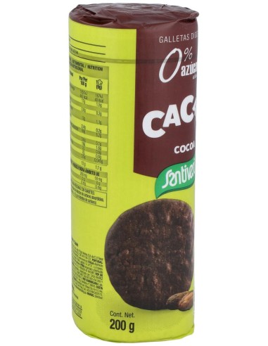 Galletas Digestive Cacao 0% Azucares 200Gr.
