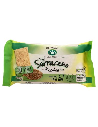Santiveri Tostadas Ligeras Trigo Sarraceno Bio 15G