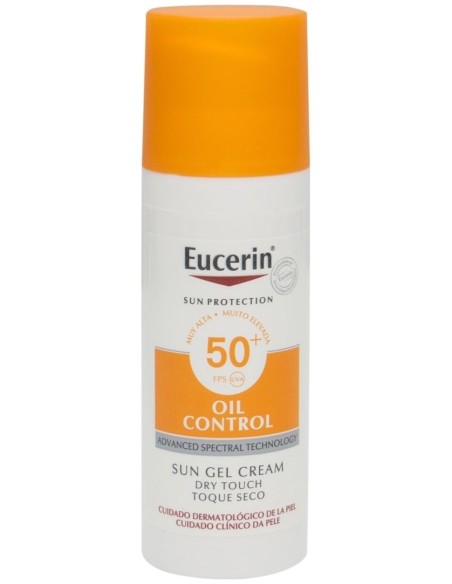 Eucerin Sun Gel Creme Oil Control Dry Touch Spf50+ 50Ml