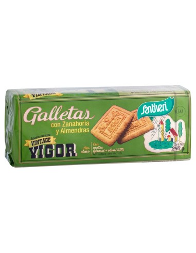 Santiveri Galleta Zanahoria + Almendra 240G