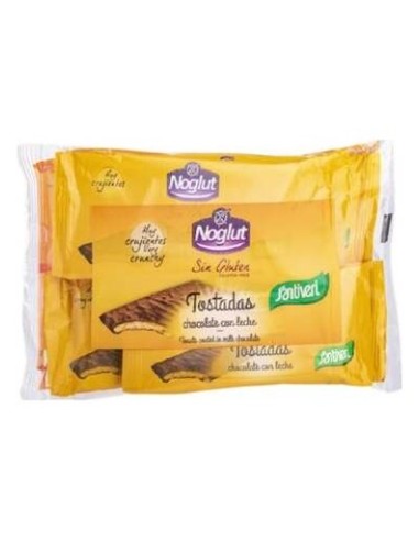 Santiveri Noglut Tostadas Bañadas Con Chocolate Leche 102G