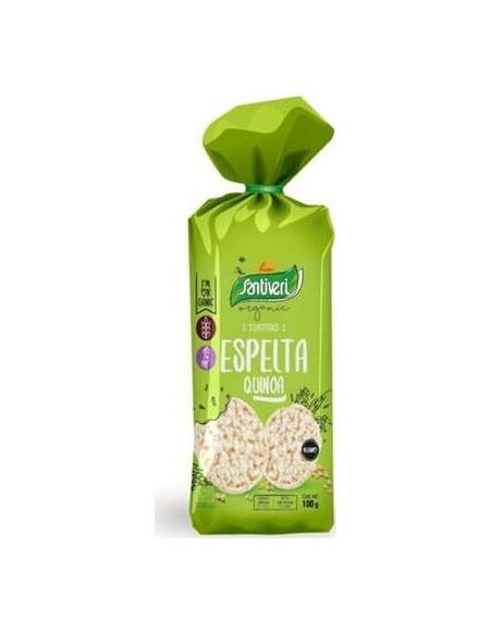 Santiveri Tortitas Espelta Quinoa Bio 100G