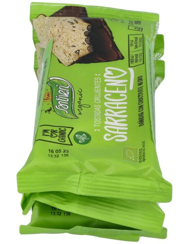 Tostadas Trigo Sarraceno Choco Negro 6Ud.