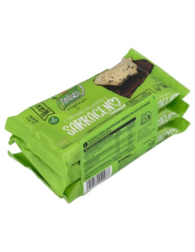 Tostadas Trigo Sarraceno Choco Negro 6Ud.
