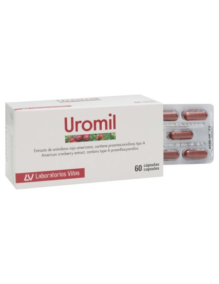 Uromil 60Caps - Laboratorios Viñas