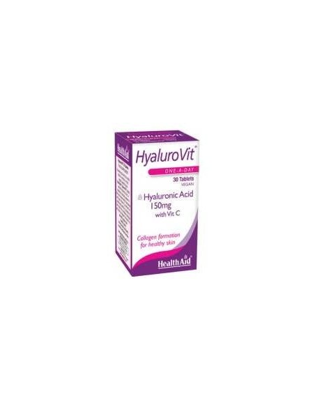 Health Aid Hyalurovit (Ácido Hialurónico) 150Mg 30 Comp.