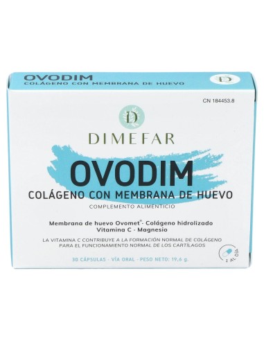 Ovodim Colageno Con Ovomet 30Cap.