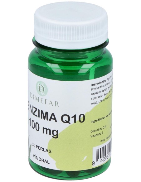 Dimefar Coenzima Q 10 Plus 30 Perlas