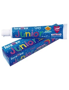 Foramen Gel Dentífrico Junior Fluor Y Calcio 50Ml 2