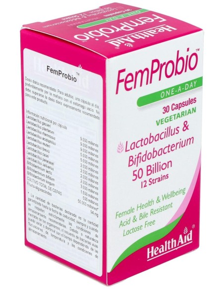 Femprobio 50.000Millones 30Vcap. Health Aid