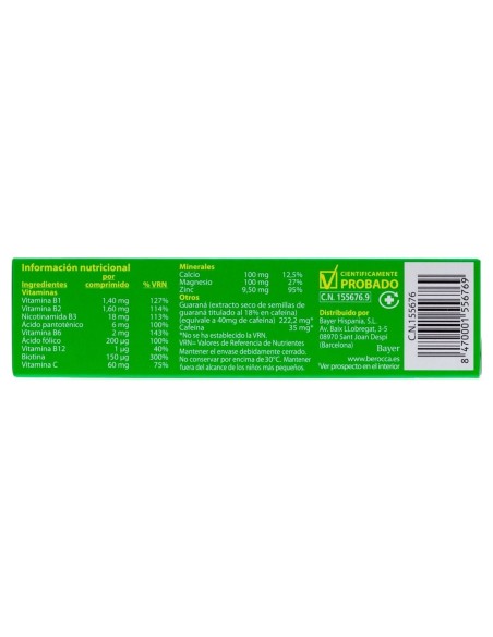Berocca Boost Guaraná Efervescente 15Comp