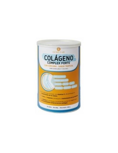 Dimefar Colágeno Forte Sabor Tropical 300G