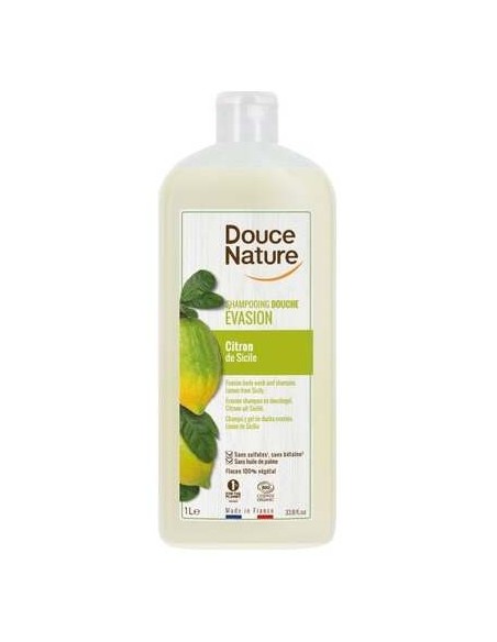 Douce Nature Champú-Gel Limon Bio 1L