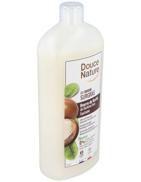 Douce Nature Gel Baño Manteca Karite Eco 1000Ml