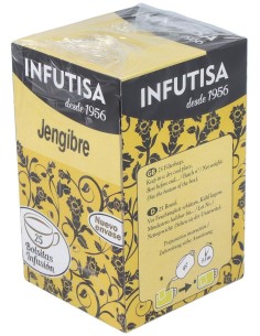 Infutisa Infusión De Jengibre 25 Sobres 2