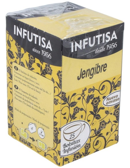 Infutisa Infusión De Jengibre 25 Sobres