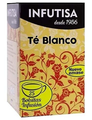 Infutisa Té Blanco Infusión 25 Bolsitas
