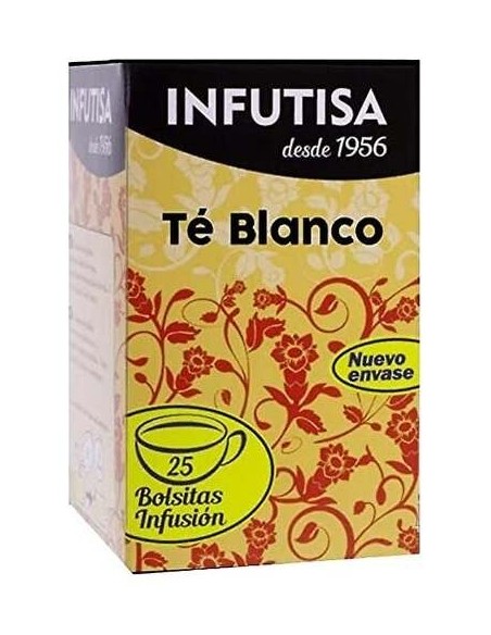 Infutisa Té Blanco Infusión 25 Bolsitas