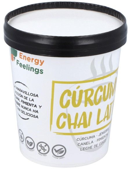 Curcuma Chai Latte Tarrina 250Gr. Eco