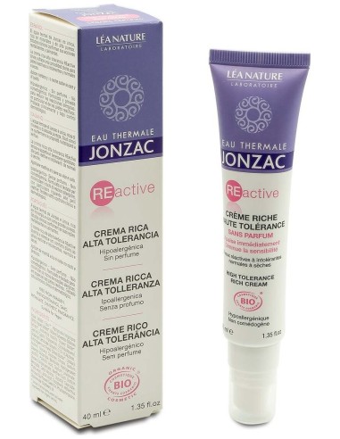 Reactive Crema Rica Alta Tolerancia 40Ml. Bio