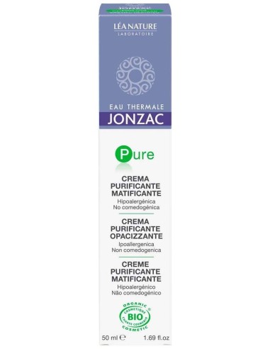 Jonzac Pure Crema Purificante-Matificante 50Ml