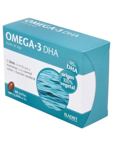 Omega 3 Dha Aceite De Alga Eladiet 60 Perlas
