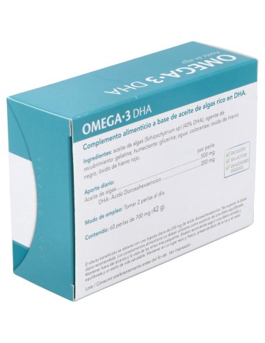 Omega 3 Dha Aceite De Alga Eladiet 60 Perlas