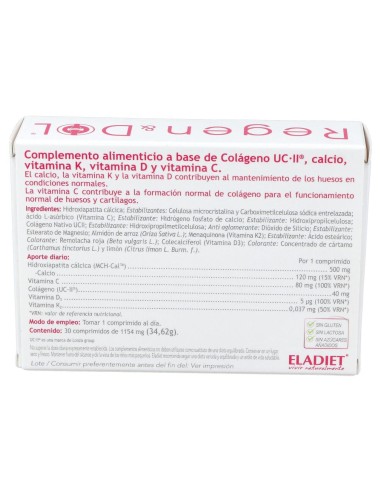 Regen Y Dol Colageno Uc Ii 30Comp.