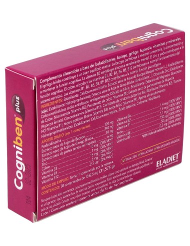 Eladiet Cogniben Plus 30Caps