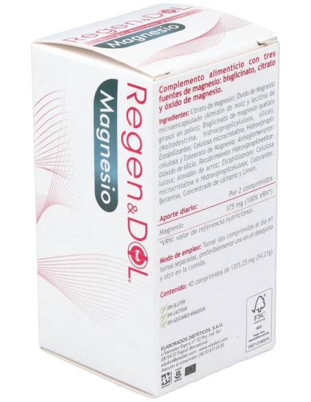 Eladiet Regendol Magnesio 40Comp