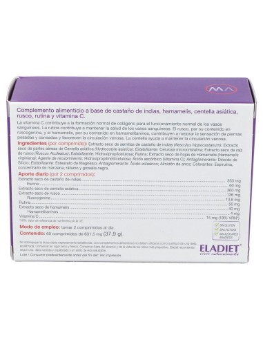 Eladiet Vitawoman Piernas Ligeras Forte 60Comp
