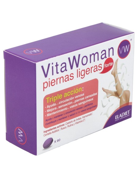 Eladiet Vitawoman Piernas Ligeras Forte 60Comp