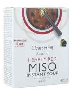 Sopa De Miso Picante Con Algas Instantanea 4Sbrs.