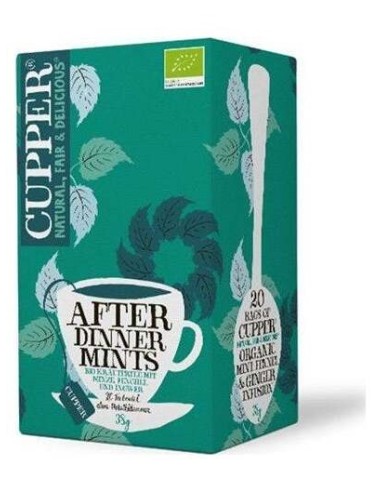 Cupper After Dinner Mint Bio Infusion 20Uds
