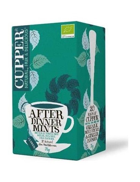Cupper After Dinner Mint Bio Infusion 20Uds