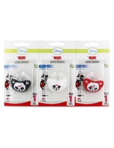 Nuk Trendline Mickey Mouse Chupete Silicona 0-6 M, 1 Ud