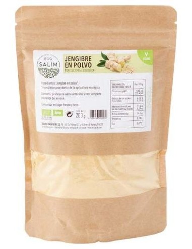 Jengibre En Polvo 200Gr. Bio Vegan